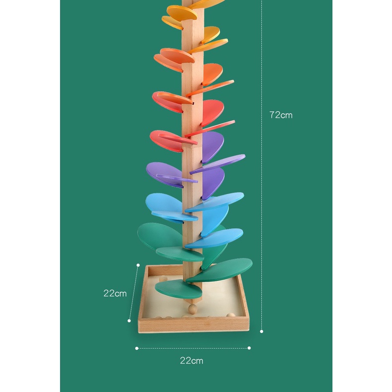 Đồ chơi lắp ráp mô hình cây cầu vồng âm nhạc gỗ cho bé nhiều chi tiết giúp bé sáng tạo và thông minh MH: 9000000120