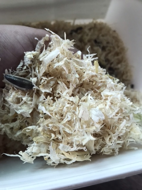 1kg Mùn cưa nén lót ủ chim con , hamster..