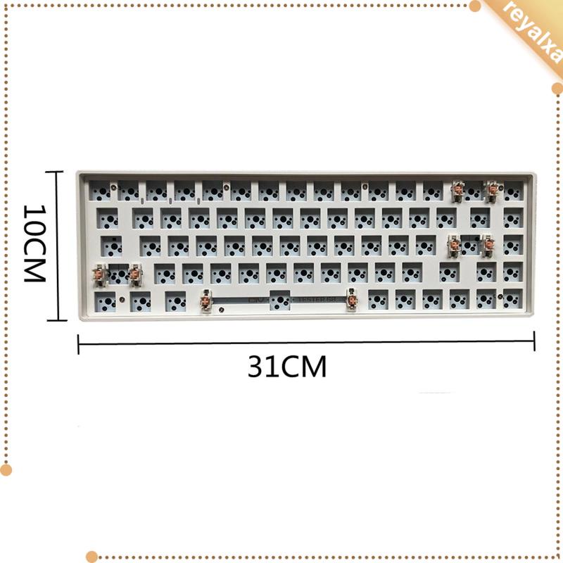 Bàn Phím Cơ Chơi Game 68 Phím Kết Nối Bluetooth 5.0 Màu Trắng Cho Windows Laptop PC