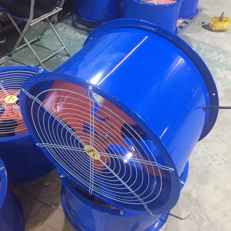 Quạt thông gió công nghiệp tròn phi 50cm và 60cm | Quạt hút công nghiệp công suất lớn