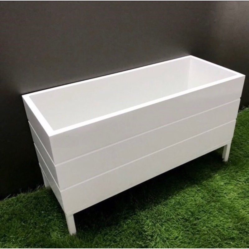 Chân sắt chậu 50x20x10-15cm