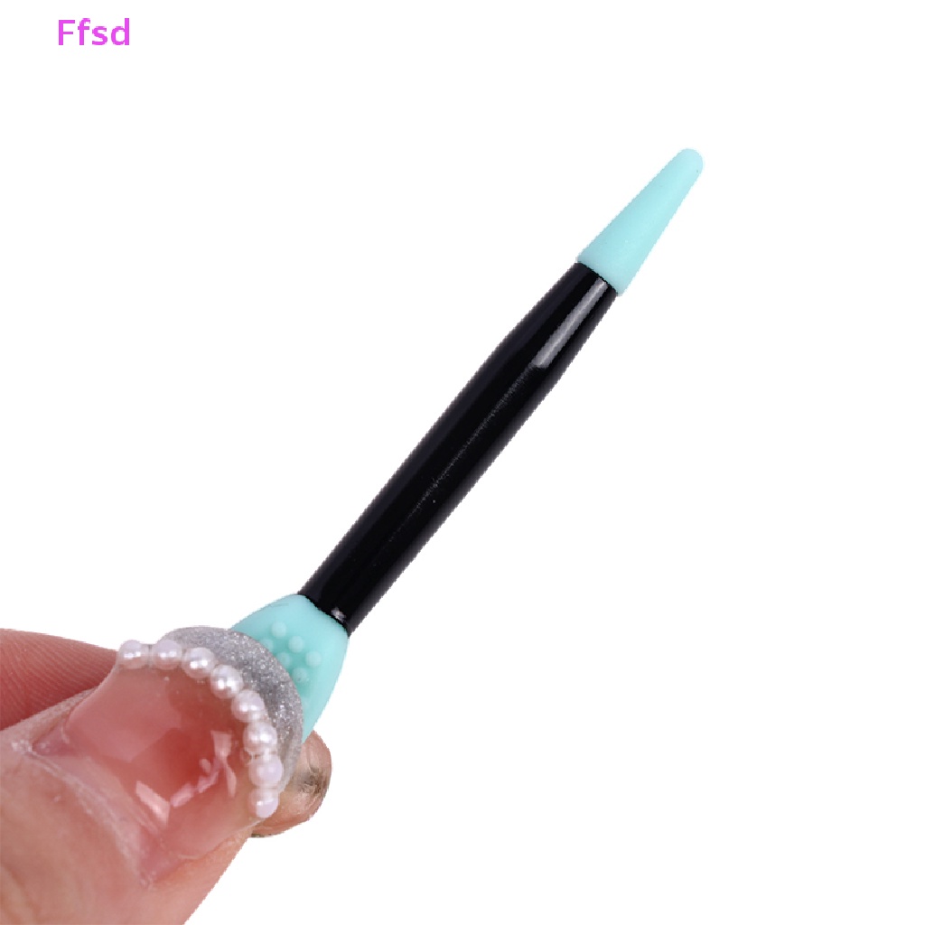 1 Cọ Tô Son Môi Hai Đầu Mini Bằng Silicone