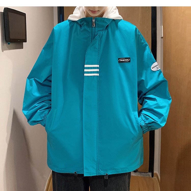ÁO KHOÁC UNISEX NAM NỮ FOM RỘNG CHẤT LIỆU DÙ 2 LỚP ĐI MƯA CẢN GIÓ CHỐNG NẮNG TỐT HỌA TIẾT CHỮ DOIRSX PHONG CÁCH JAPAN