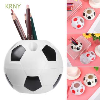 KRNY Organization Table Pot Football Shape Home Makeup Pencil Holder