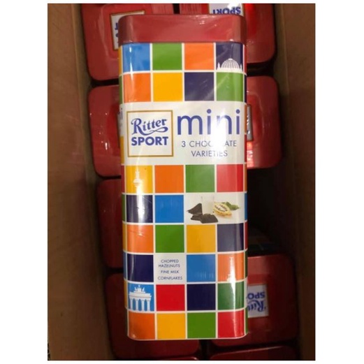 HỘP SÔ CÔ LA MINI HỖN HỢP RITTER SPORT 250G