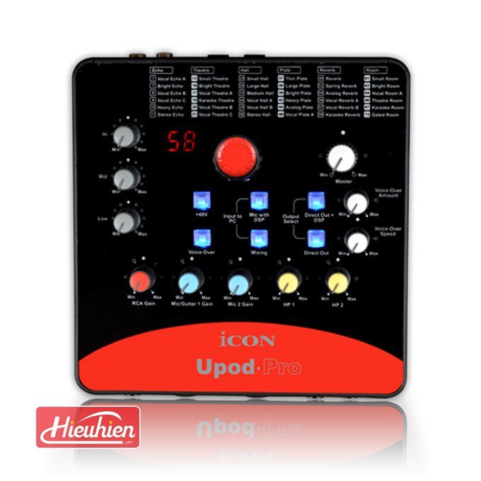 Trọn Bộ Sound Card Icon Upod Pro Kèm Mic BM900 . Chất Âm Sáng , Hát Cực Nhẹ , Dễ Dàng Lắp Đặt . Bảo Hành 12 Tháng