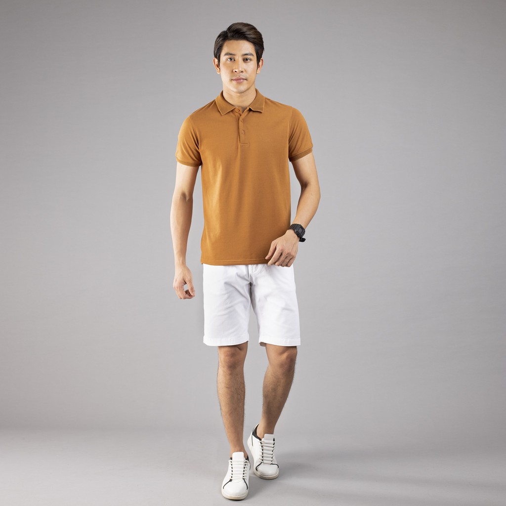 [Mã FAMALLT5 giảm 15% đơn 150K] Galvin - Quần short nam chất cotton kaki co giãn phối cạp màu form đẹp QSGV23