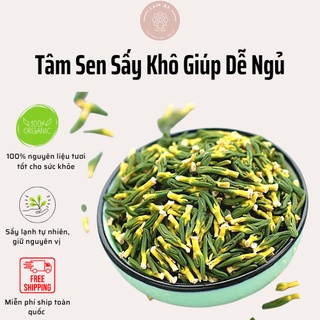 Trà tâm sen sấy khô, tim sen thượng hạng giúp ngủ ngon