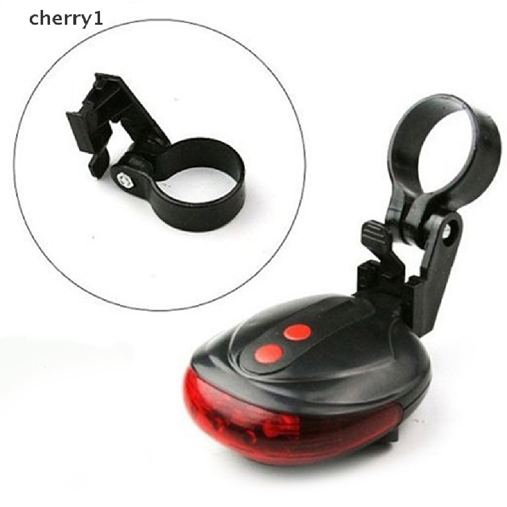 1 Đèn laser 2 Bóng + 5 Đèn LED Cảnh Báo An Toàn Gắn Đuôi Xe Đạp