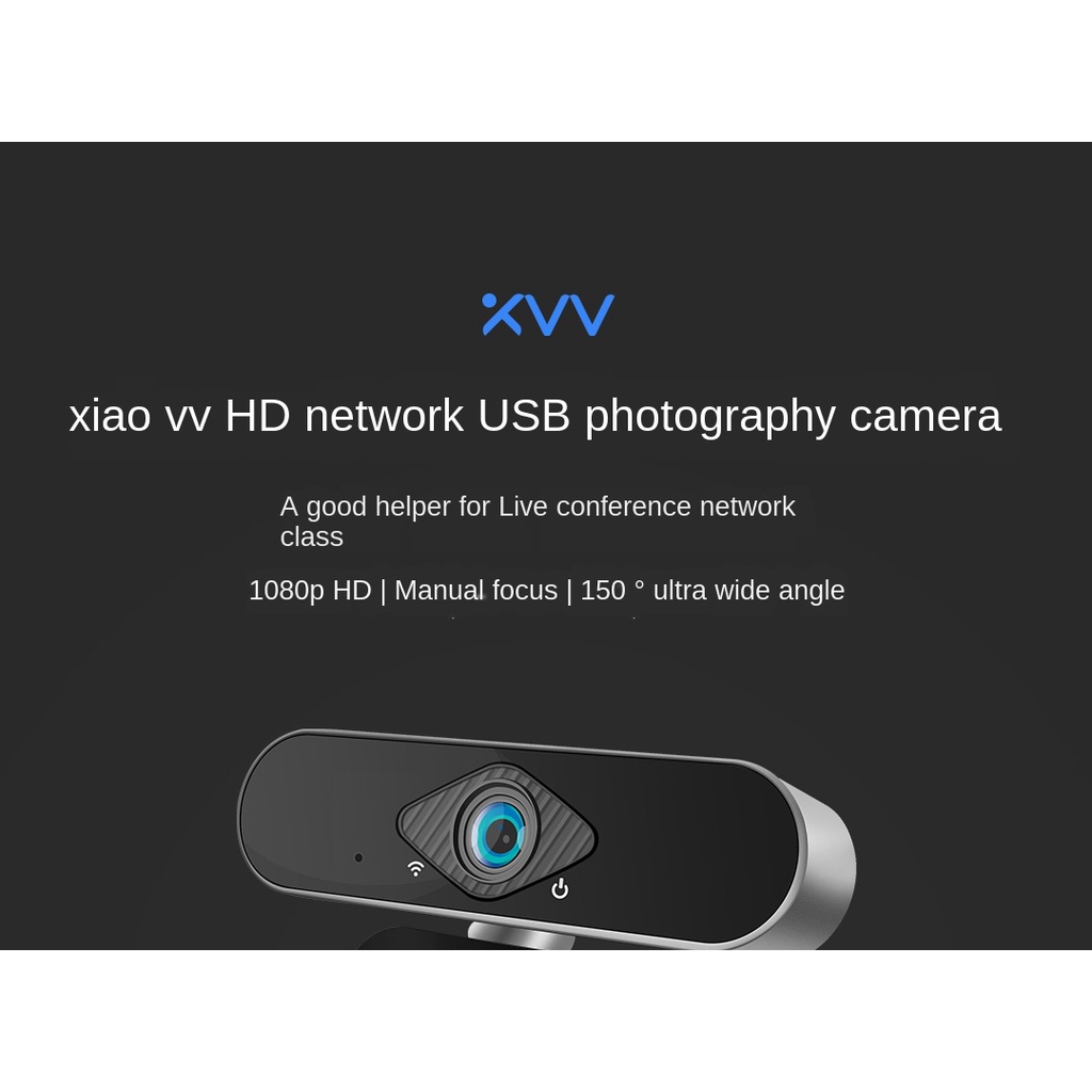 Webcam Xiaovv 1080P - Webcam Xiaovv FullHD