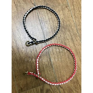 vòng cổ kỷ luật chó,vòng bện dù handmade huấn luyện chó.