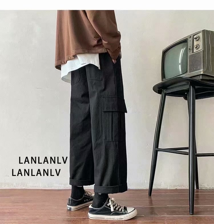 quần ống rộng Có 2 Màu Thời Trang Cho Nam (S-3Xl) | BigBuy360 - bigbuy360.vn