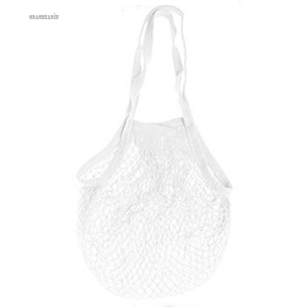 Fashion Travel Reusable Turtle Bags String Shopping Handbag Large Mesh Net