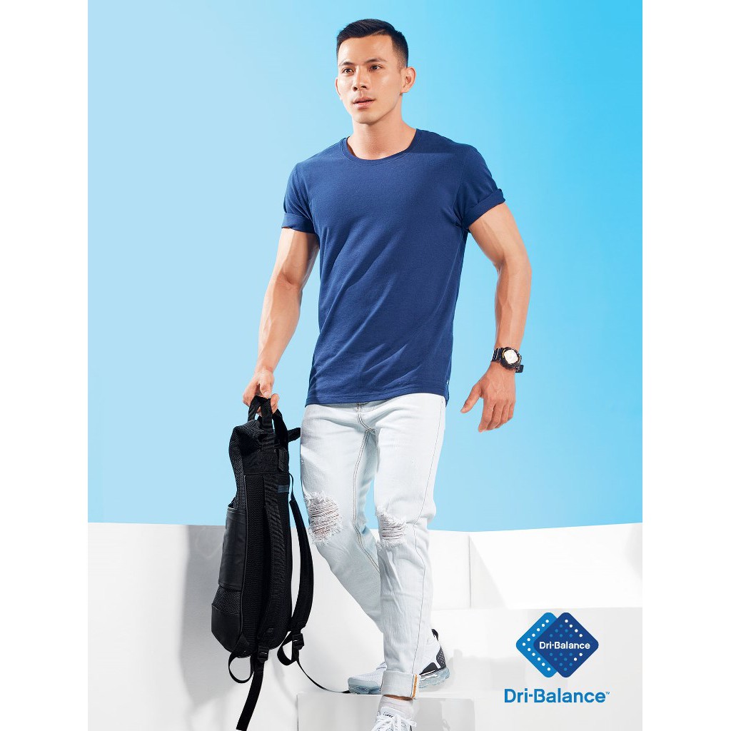 Áo thun nam ngắn tay ONOFF khô thoáng, ngăn thấm ngược - H17TS18004 | BigBuy360 - bigbuy360.vn