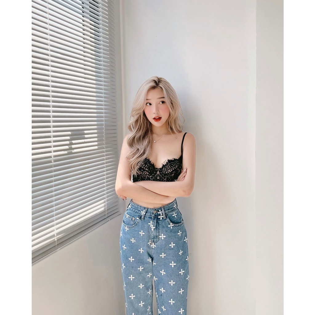 Bộ Đồ Lót Nữ IBRA Áo Ngực ren và Quần Lót Ren Xuyên Thấu Sexy, Lưới mỏng Thoáng Khí quyến rũ IBRA'S STORE a11-i77
