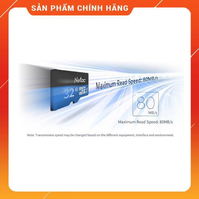 (giá khai trương) Thẻ Nhớ MicroSD NETAC 32GB Class10 Siêu Bền - Bảo Hành 5 Năm | BigBuy360 - bigbuy360.vn