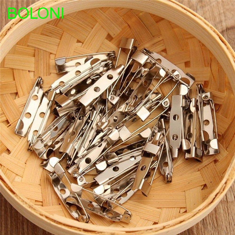 Set 50 ghim kim loại 25mm dùng để làm cài áo thủ công