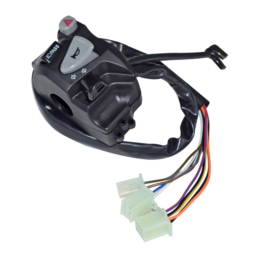 Công Tắc Điều Khiển Đèn LED Xi Nhan 7/8 22mm Cho Xe Mô Tô Honda MSX SF 125