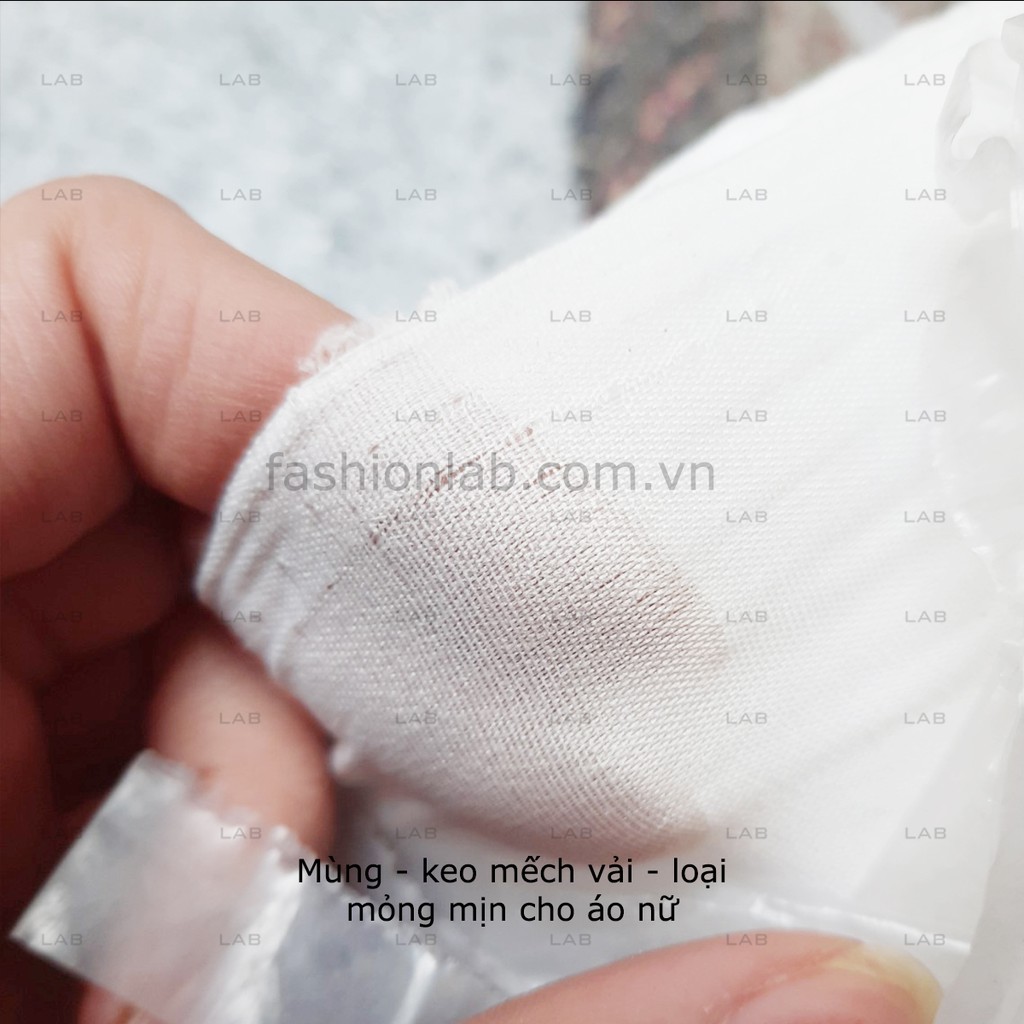 Mùng keo mếch vải dùng ép áo khoác - veston, manteau (m) #0207