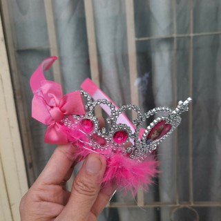 Bờm cài tóc vương miện cho bé (cài bản 1.5cm)