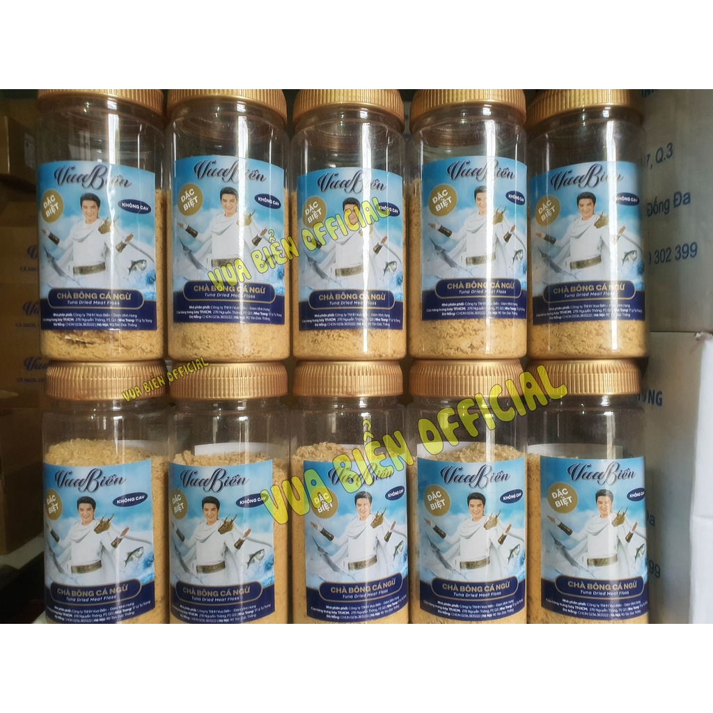 RUỐC CHÀ BÔNG CÁ NGỪ VUA BIỂN - TUNA DRIED MEAT FLOSS  100gam