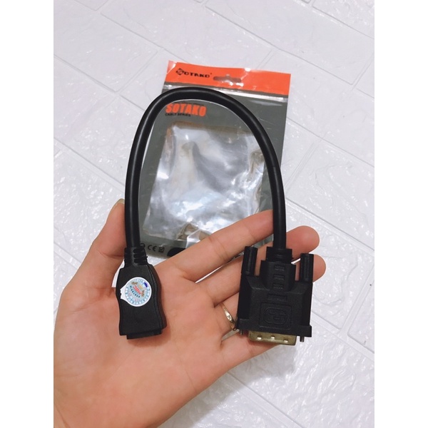 Dây Cáp Chuyển Đổi Tín Hiệu DVI sang HDMI (24+1) Hàng Chất Lượng