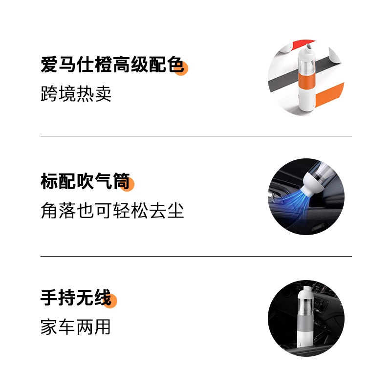 Máy Hút Bụi Cầm Tay Tiện Lợi Cho Xe Ô Tô