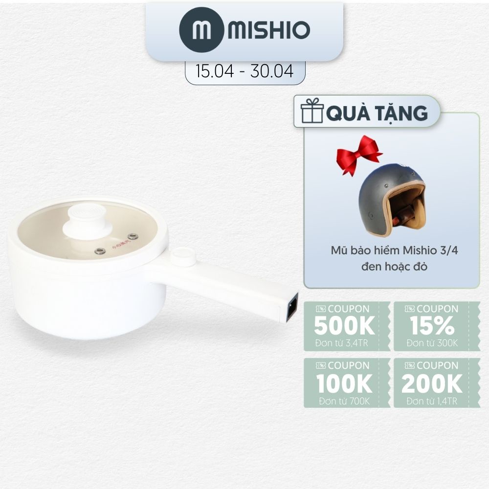 [Mã ELHADEV giảm 4% đơn 300K] Nồi điện đa năng lòng ceramic Mishio MK271