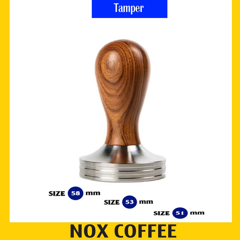 Tamper Nén Cà Phê Espresso | Size 51, 53, 58mm