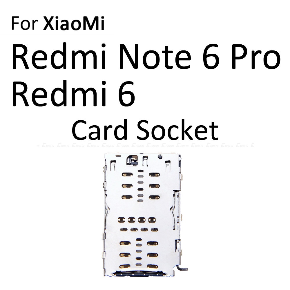 Khay Đựng Thẻ Sim Cho XiaoMi Redmi 6 Note 6 Pro