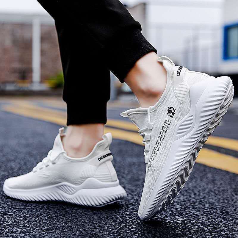 Giày sneaker yzz , giày nam thể thao sườn chữ - 3 màu