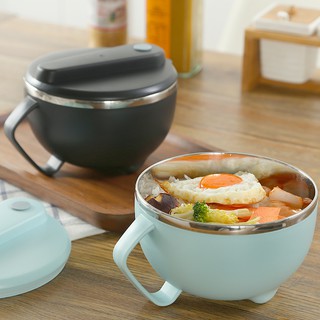 Tô Inox 304 Giữ Nhiệt Đựng Đồ Ăn Trưa Tiện Dụng 304