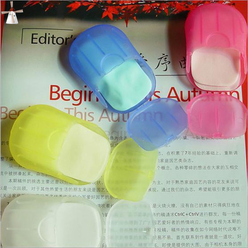 Hộp Đựng Xà Phòng Giấy Mini Tiện Lợi Khi Đi Du Lịch
