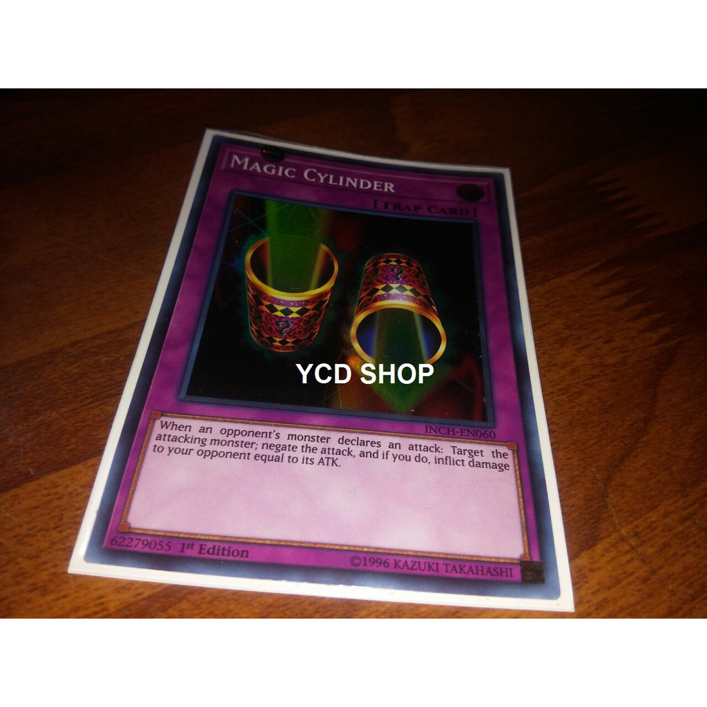 Thẻ bài Yugioh chính hãng Magic Cylinder – Super Rare