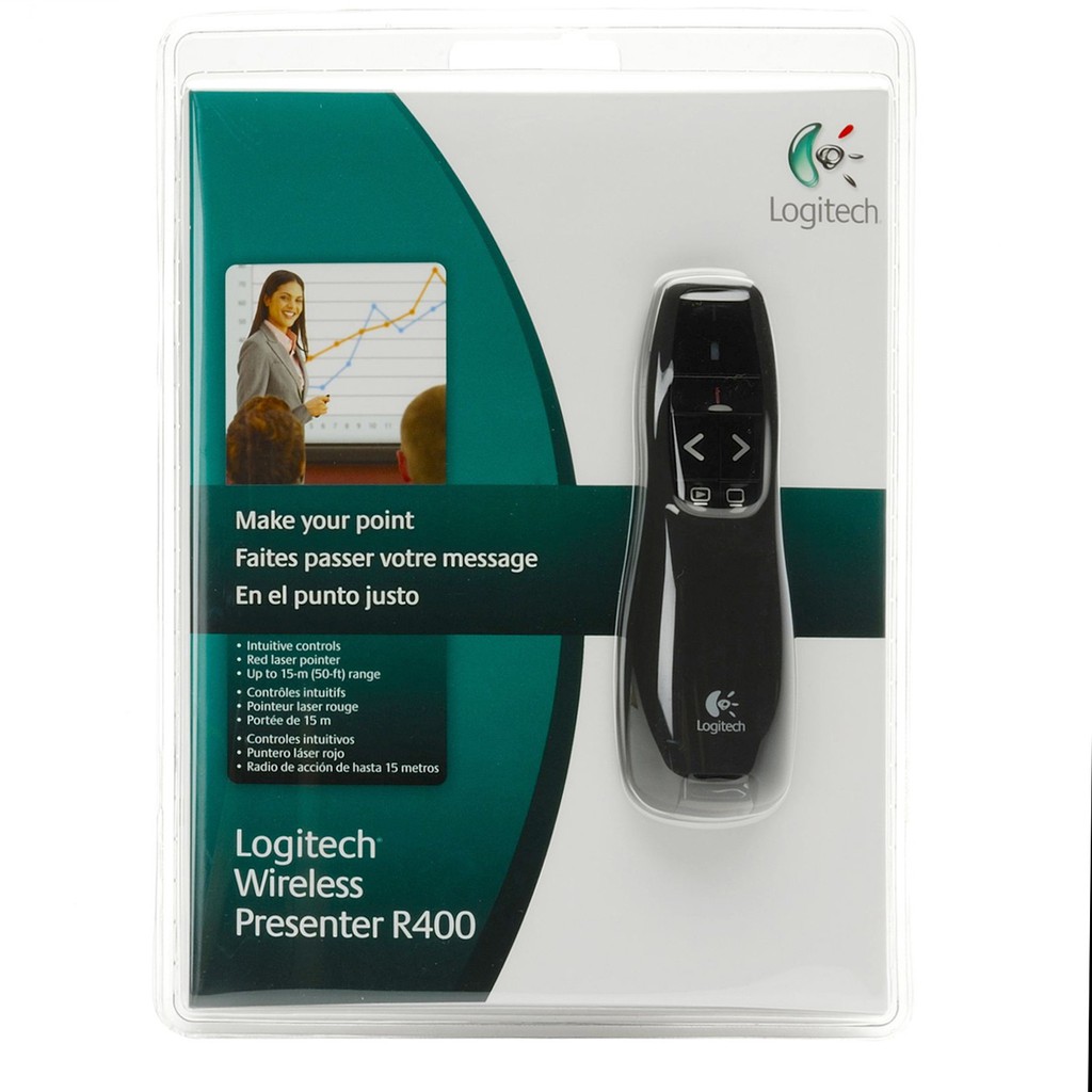 Bút trình chiếu logitech R400