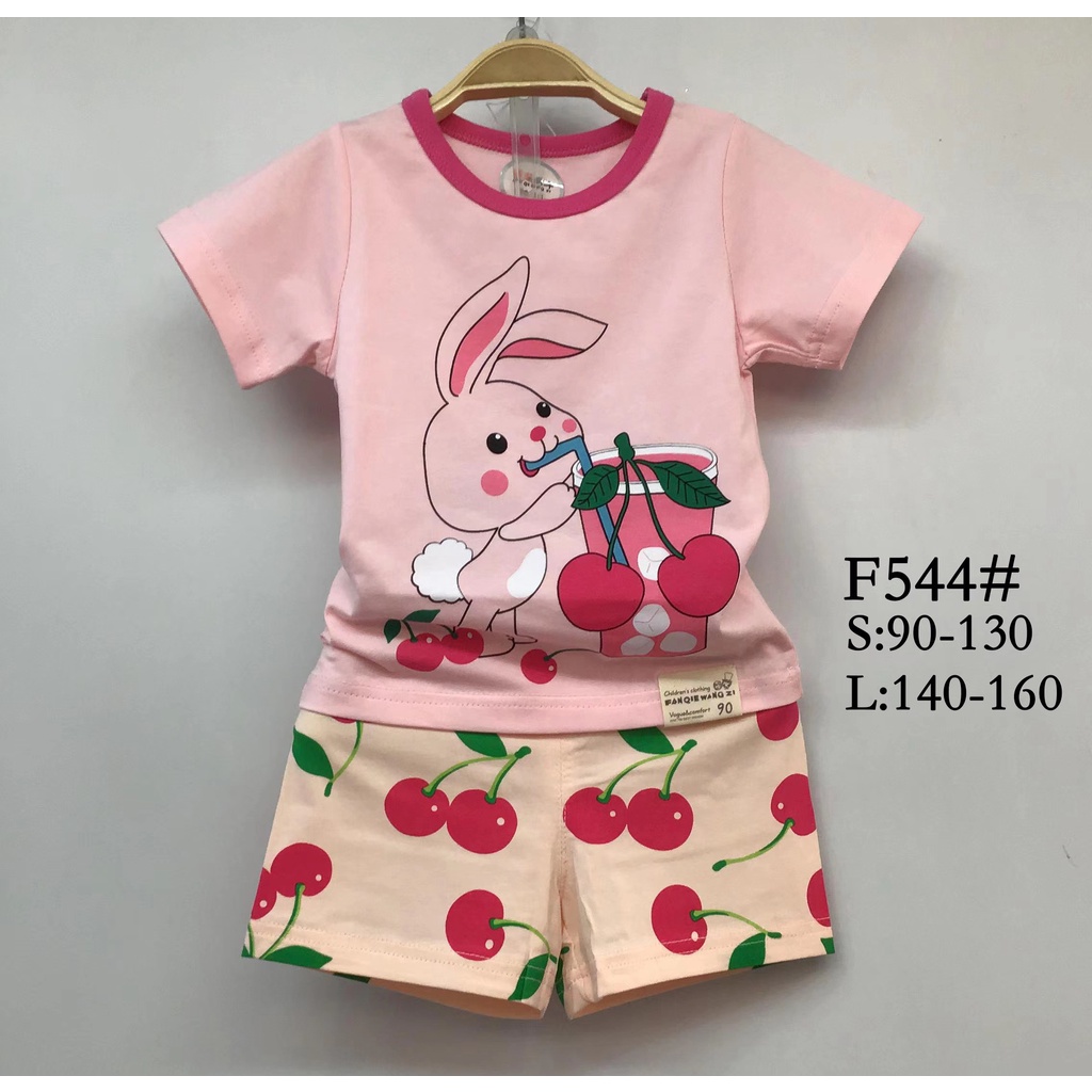 Bộ Xuất Hàn FANQ _ Chất thun cotton co giãn 4 chiều_Mẫu 2021 bé gái 1