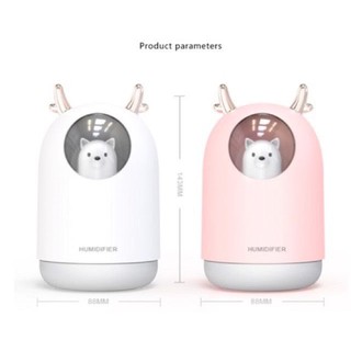 Máy phun sương tạo độ ẩm hình gấu siêu cute