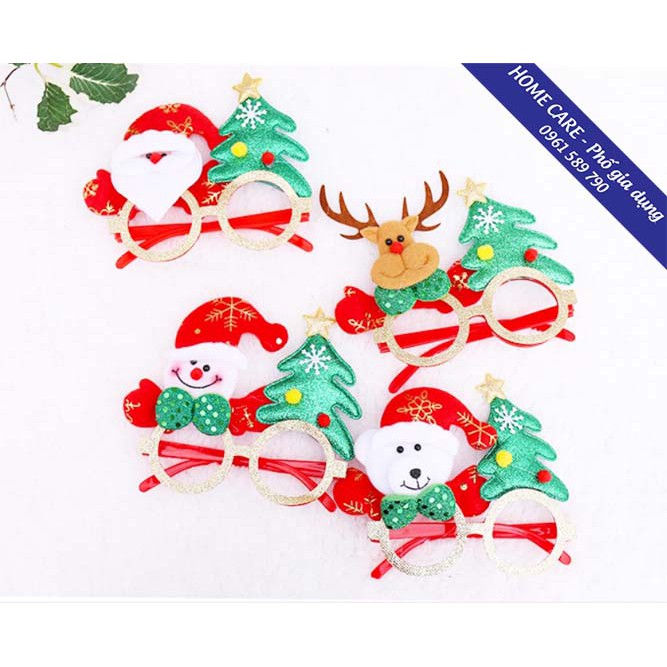 ❄ [Giá siêu tốt - Ảnh thực tế]  Kính Noel - Phụ kiện xinh xắn tung tăng ngày lễ