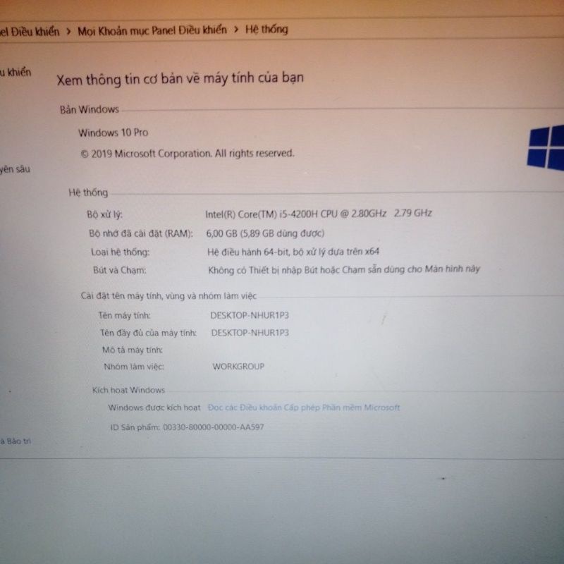 Laptop gaming Asus CPU core i5-4200H, Ram 6G, Ổ cứng 120G | BigBuy360 - bigbuy360.vn