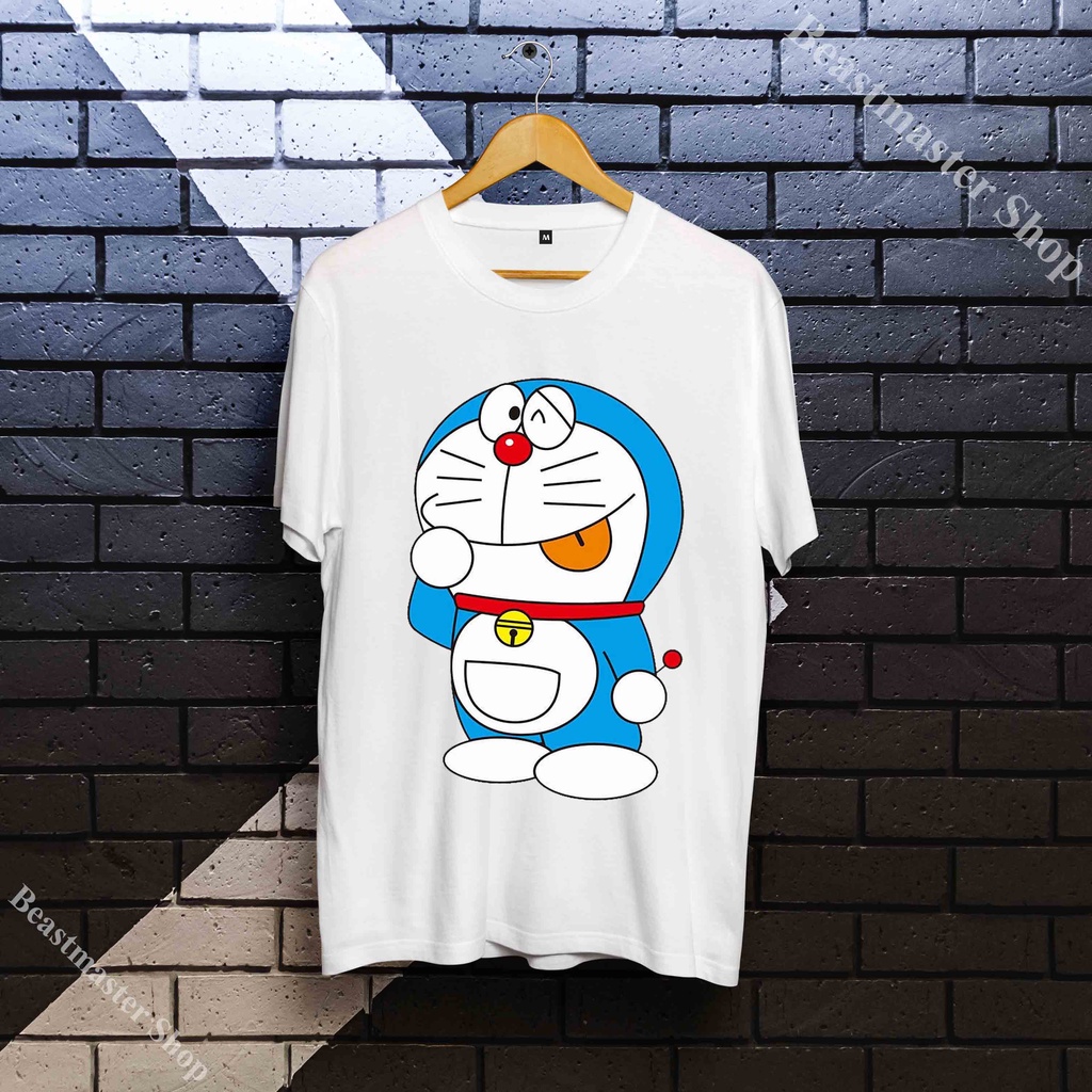 Áo Thun Doraemon Mèo máy Doremon nam giá rẻ cute cực chất dễ thương ngắn tay O12DRM109