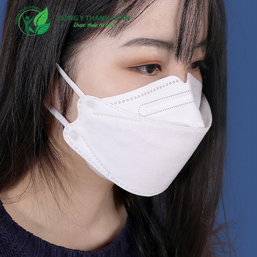 Khẩu Trang Y Tế 4D Mask KF94 Skylight Chứng Nhận FDA Mỹ – Hộp 10 Cái ( Trắng Hoặc Xanh)