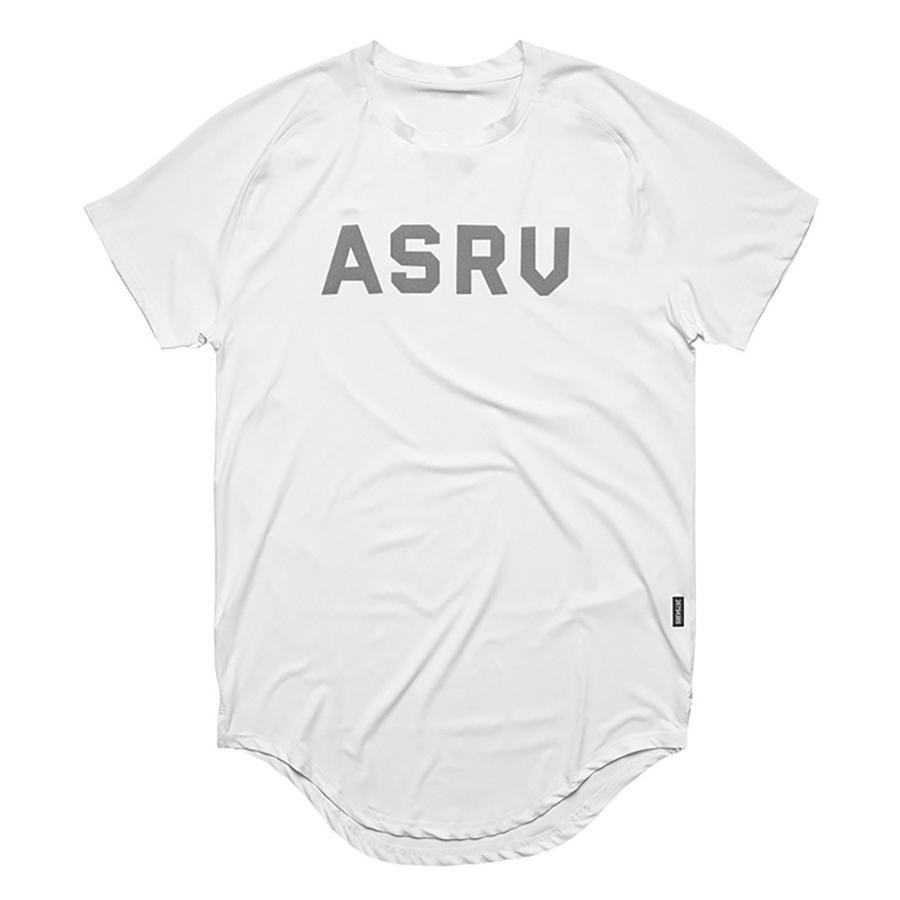 Áo tập gym nam ASRV cộc tay thun lạnh co giãn 4 chiều,áo gym nam siêu mát