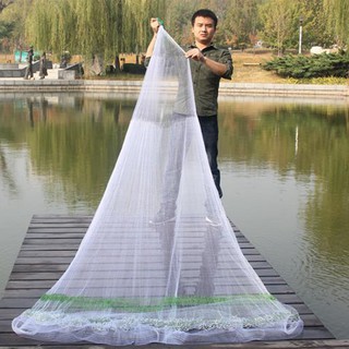 Chài cước xích bắt cá cao cấp bung 6m