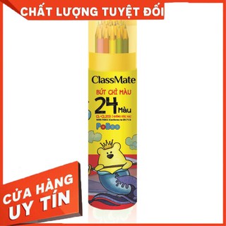 Chì màu ống 24 màu poboo classmate cl cl203