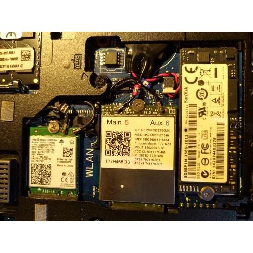 Card WWAN 4G LT4211 dùng cho dòng máy HP Elitebook 740 750 820 840 850 G2/810 G3 9480m