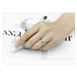 Nhẫn đính hôn bạc S925 hình cá heo