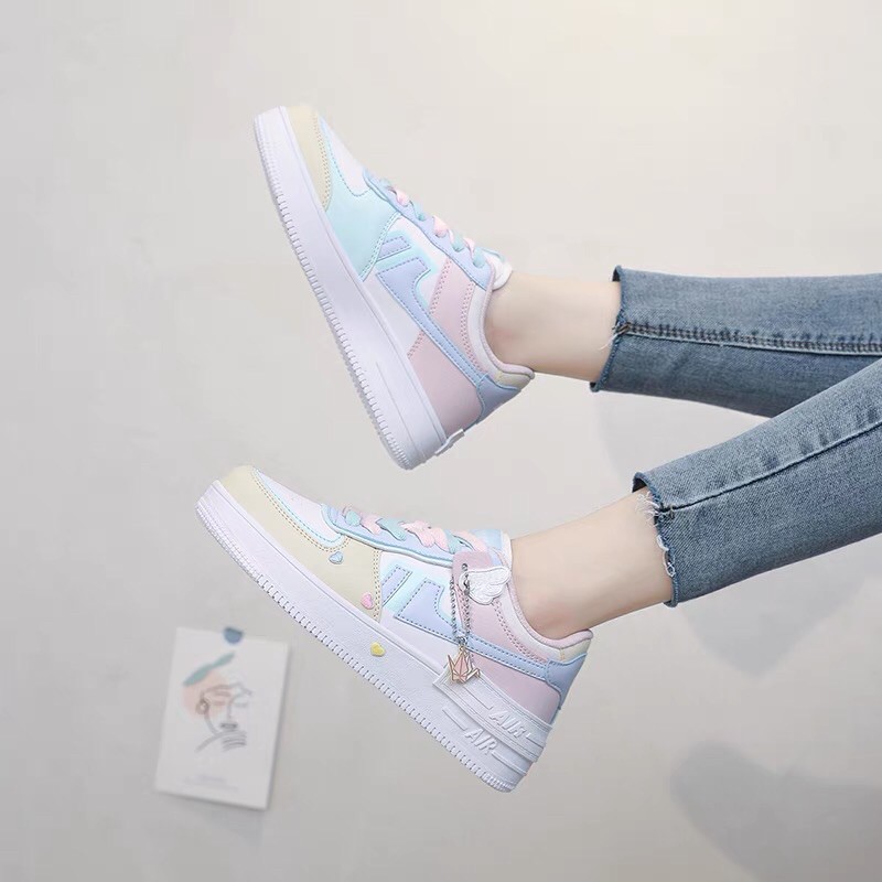 ⚡️FREESHIP TỪ 99k⚡️[Video Thật] Giày Sneaker Nữ Giày Thể Thao Nữ Mã 66 Siêu Hot 2021 Phù Hợp Mọi Lứa Tuổi