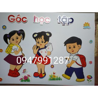 Tranh góc decan xốp trang trí