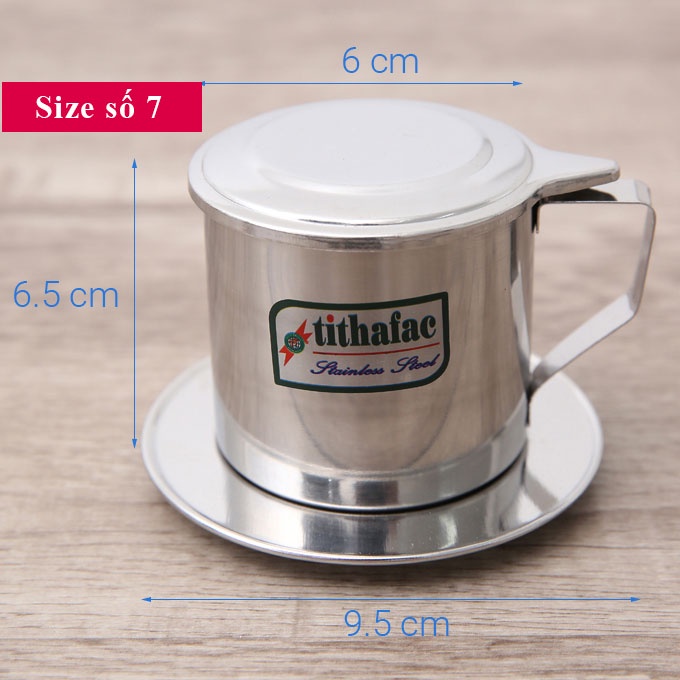 Phin Cafe Inox Phin Cà Phê Inox Nhiều kích cỡ Tithafac