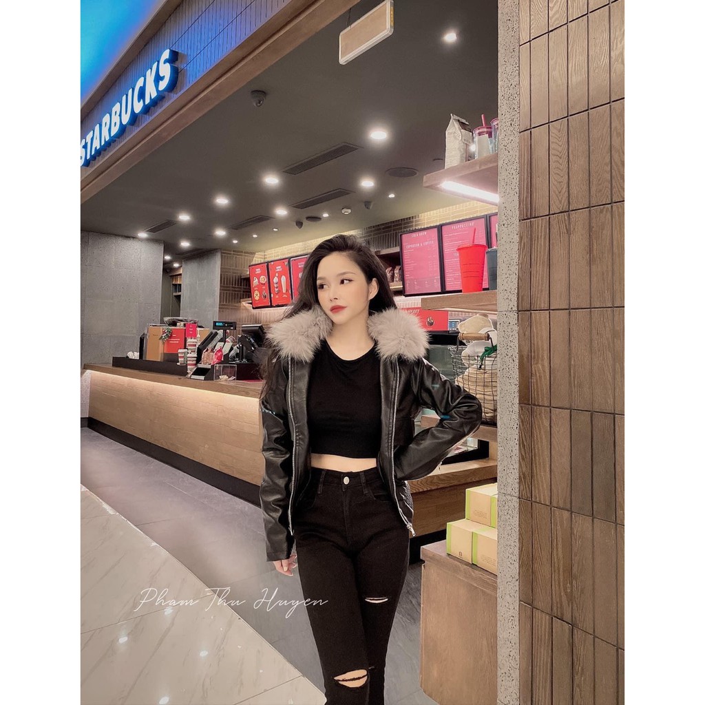 Áo da nữ , áo khoác da nữ | BigBuy360 - bigbuy360.vn